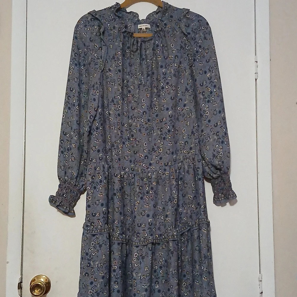 Floral Long Sleeve Dress‎